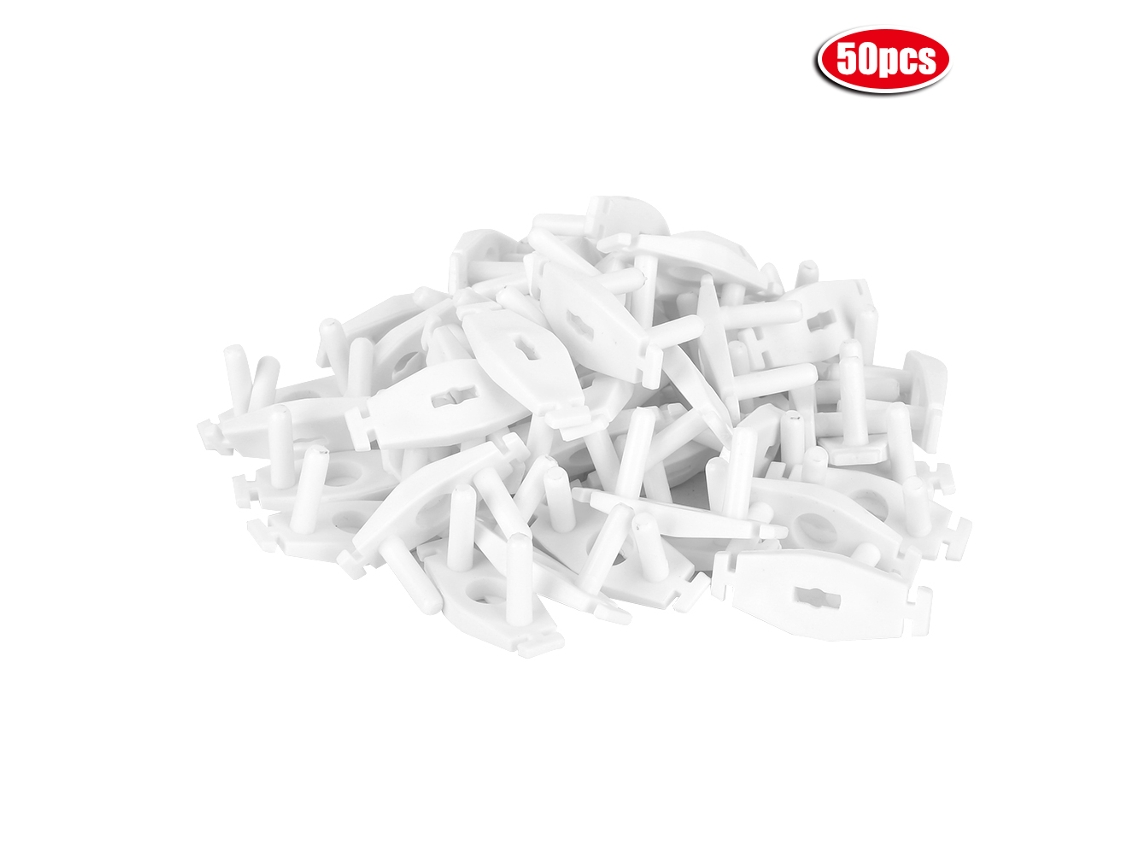50 Protectores De Enchufes Eléctricos Antichoque, Aislantes De Abs Para Bebés Y Niños.