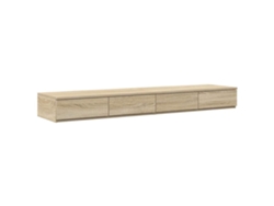 Maison Exclusive - Cajones De Cama Con Cajón Roble Sonoma 140 X 36,5 X 16,5 Cm
