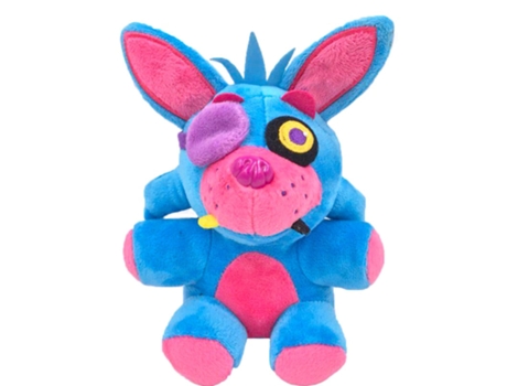 Cinco Noches En El Fantasma de Freddy, Muñeco de Peluche Astuto, Animal de Peluche Para Astuto Rosa Azul
