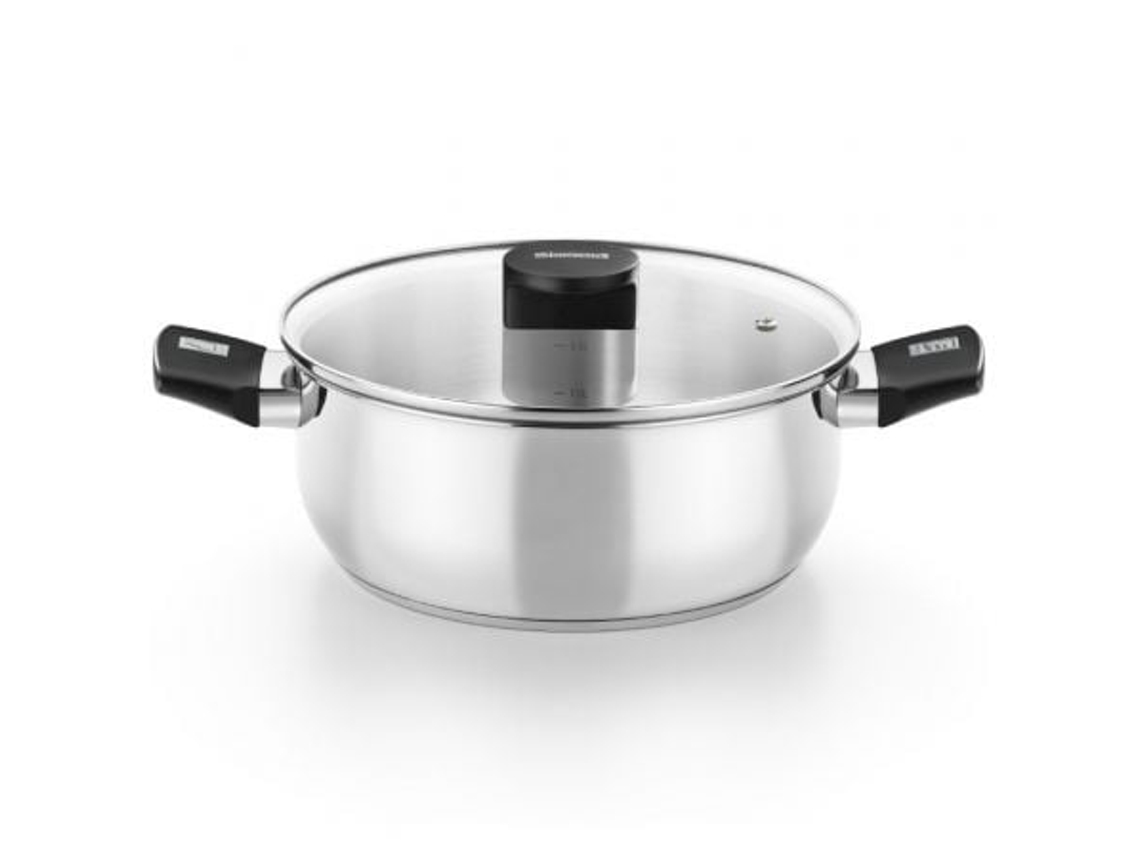 Cacerola MONIX Elite M240322/ Ø22Cm/ Aluminio Fundido/ Apta para Inducción