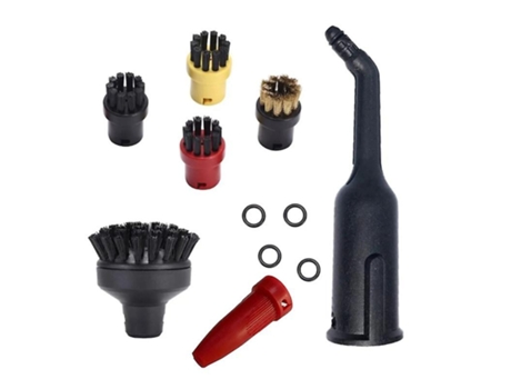 Para kits de cabeça de escova redonda de bico karcher sc1 sc2 sc3 sc4 ctk10 ctk20