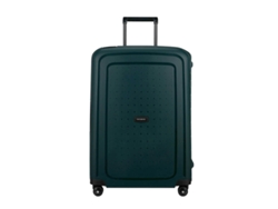 Maleta de viaje mediana Samsonite de 69 cm y 4 ruedas Scure, color verde petróleo oscuro