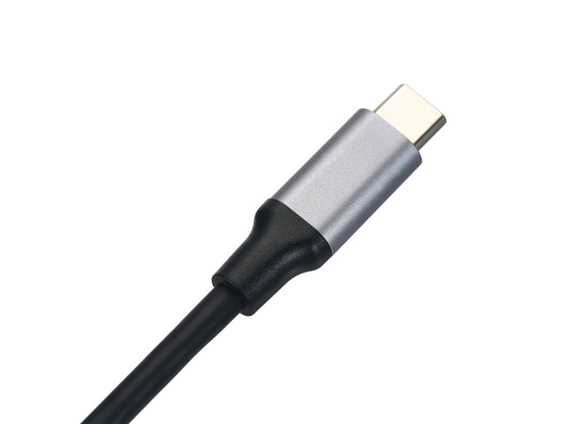 Hub Usb Tipo-c 4 En 1 Con Salida Vga 4k Hd Usb 3.0 Y Carga Pd. Compatible Con Macbook Pro 2020, Chromebook Y Surface Go.
