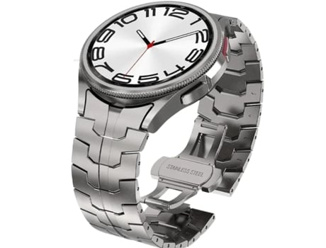 Pulsera Steellink para Samsung Galaxy Watch4 Classic 46Mm Plata ¡ANTIMPACTO!