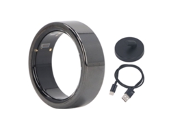 Anillo Inteligente Ip68 Resistente Al Agua, Podómetro, Monitor De Sueño Y Fitness Con Cable De Carga