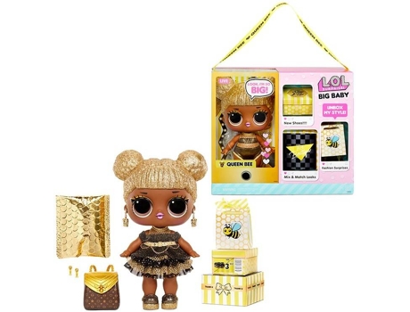 Muñeca L.O.L L.O.L. Surprise Big Baby Doll Queen Bee (Edad Minima: 4 Anos)