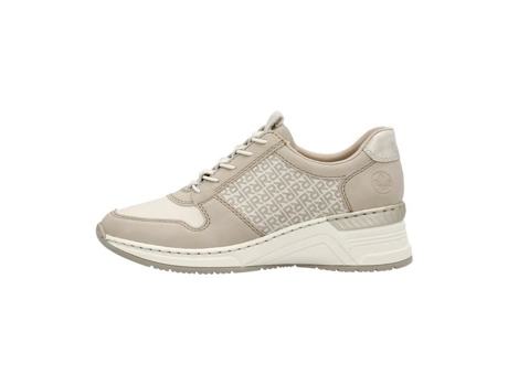 Zapatillas de Mujer RIEKER Morelia Piel Beige (38)