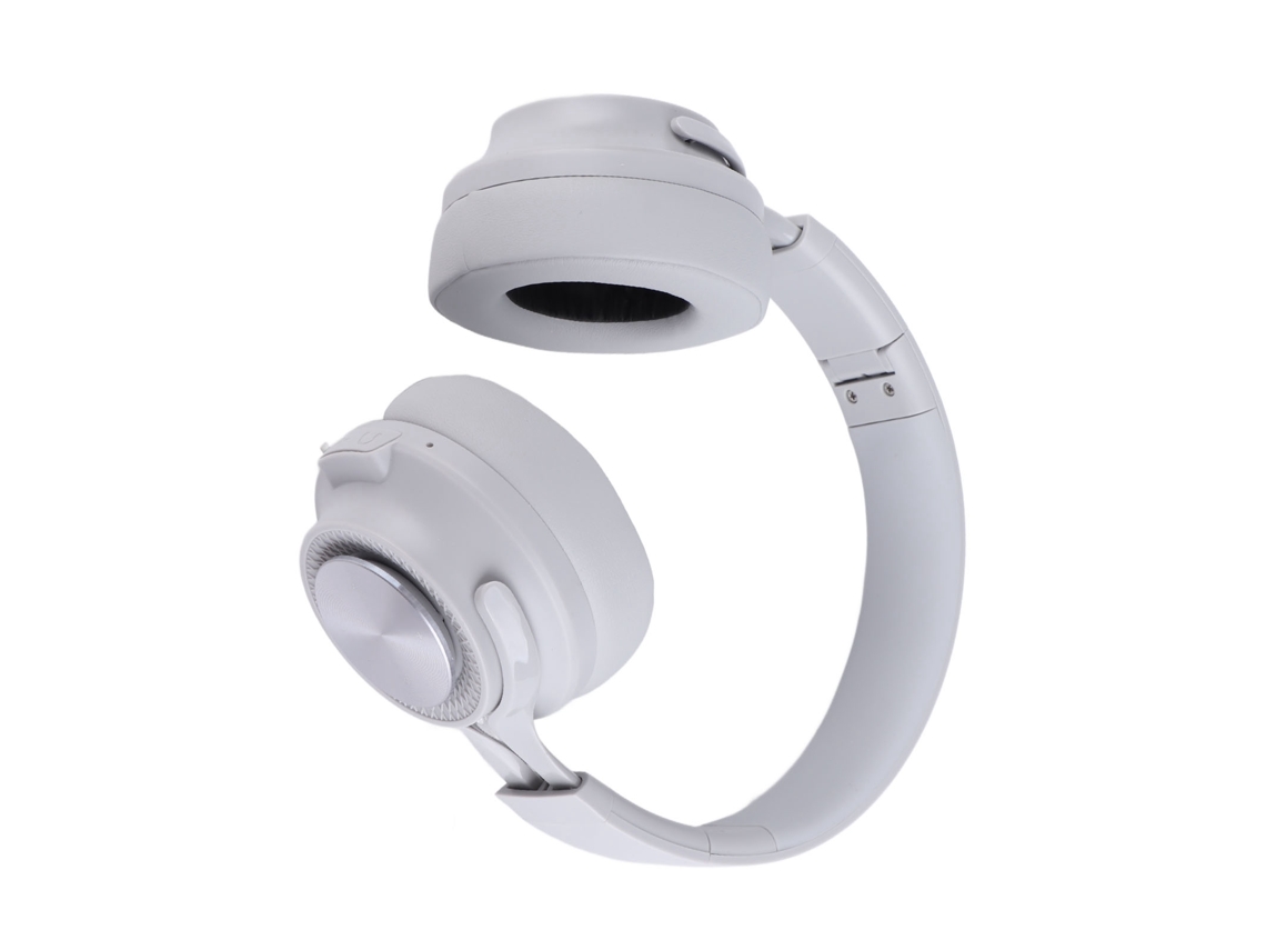 Fone De Ouvido Sem Fio Bluetooth Gaming Com Bateria De Longa Duração E Cabo 3.5mm Branco Para Pc Celular Tablet