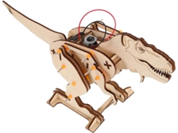 Kits de construcción de dinosaurios de madera, juguetes educativos, rompecabezas STEM, proyectos científicos para niños CHABERLU