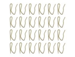 800 ganchos para cortina en forma de S. ALLINLESS
