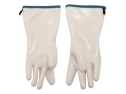 Guantes De Silicona Para Horno 350℃ Resistentes Al Calor Antiadherentes Largos Para Asar Y Cocinar