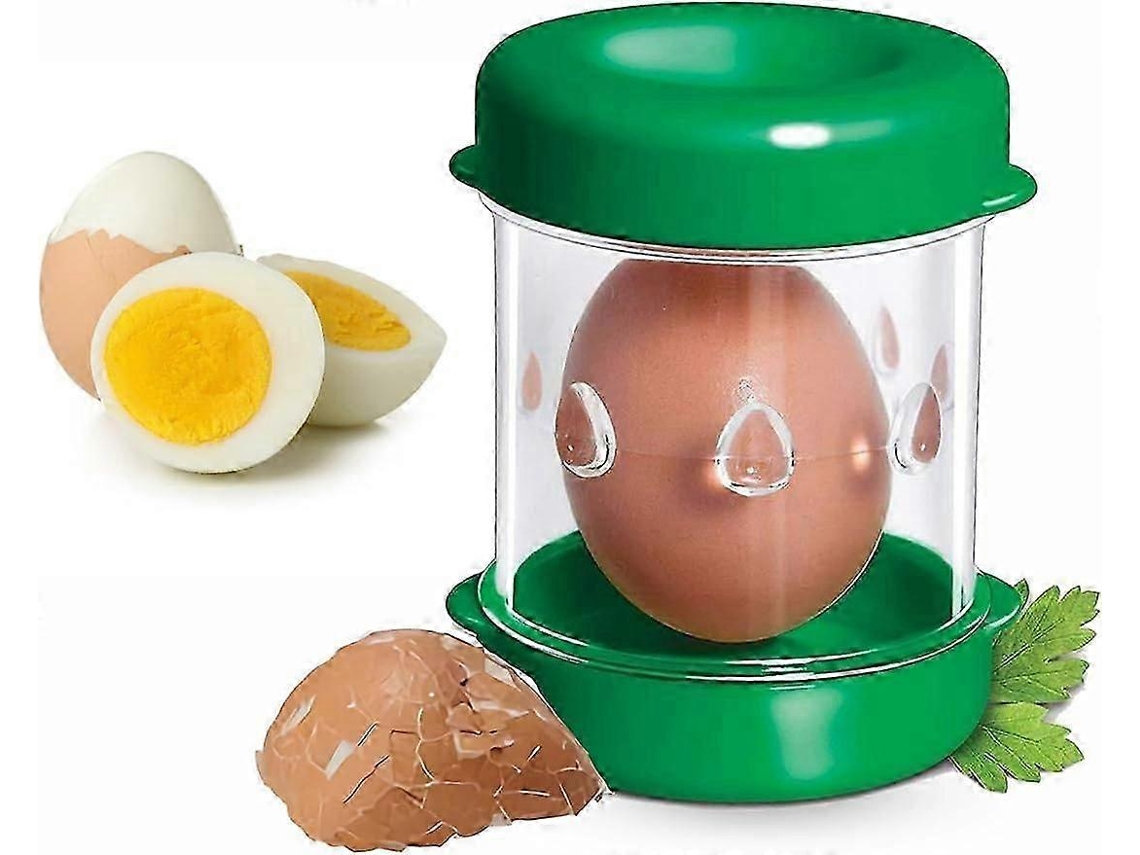 Pelador de huevos portátil: rápido y fácil de usar. Retira la cáscara de los huevos duros de forma rápida y sencilla. Rosewell