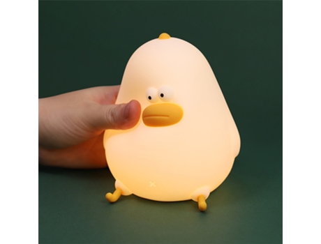 Lámpara de silicona recargable por USB - Luz amarilla cálida ZMDECQNA