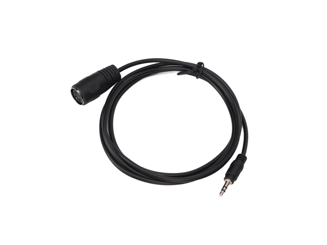 Cabo Din 5 Pinos Fêmea Para 3.5mm Macho De Cobre Puro Conversor De Áudio 1.5m/4.9ft Profissional