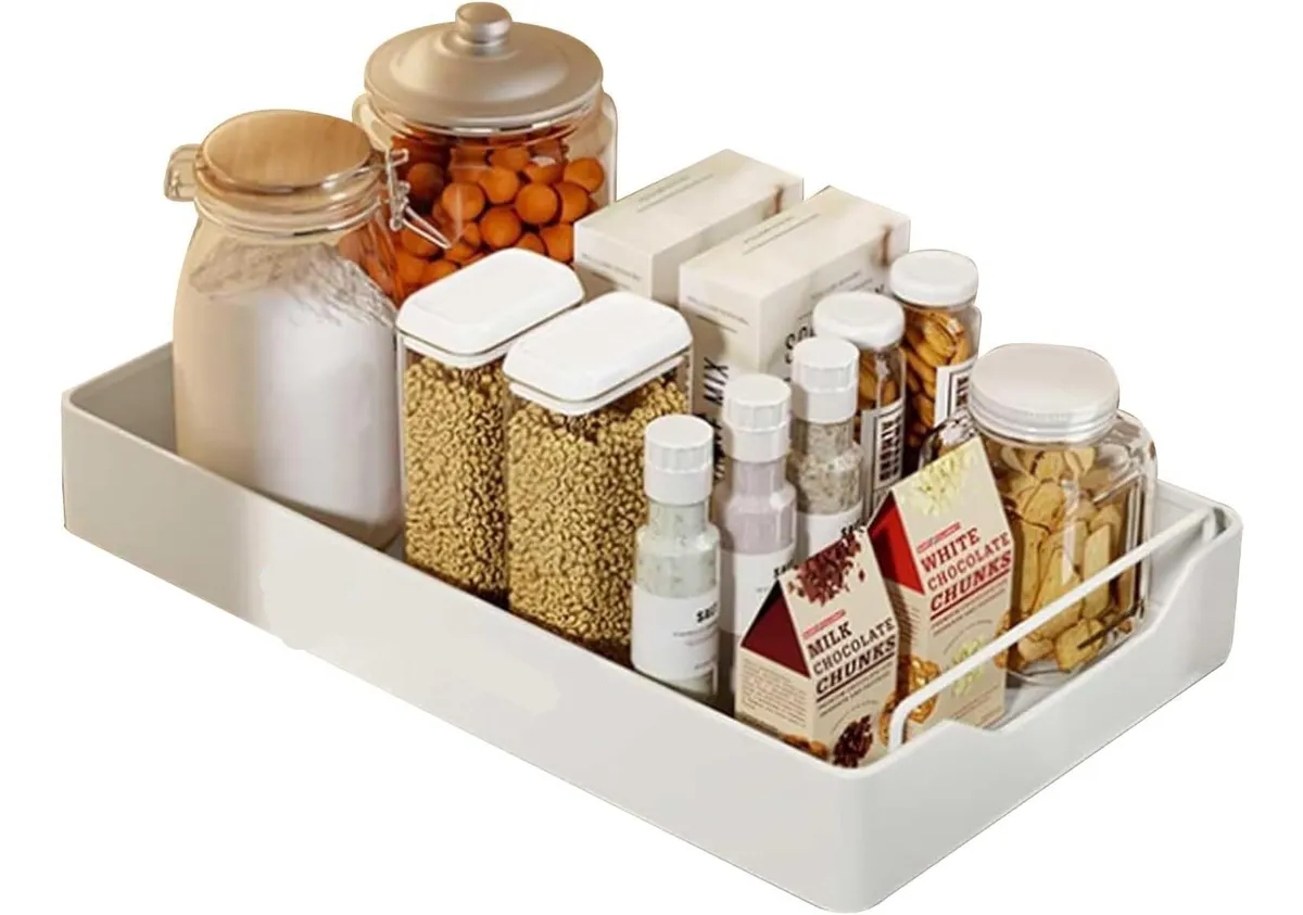 Organizador de armario deslizante extensible y extraíble Vayotoy (25 cm)