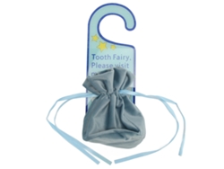 Portamonedas acrílico para dientes perdidos de Hada de los Dientes, para niños y niñas, color azul