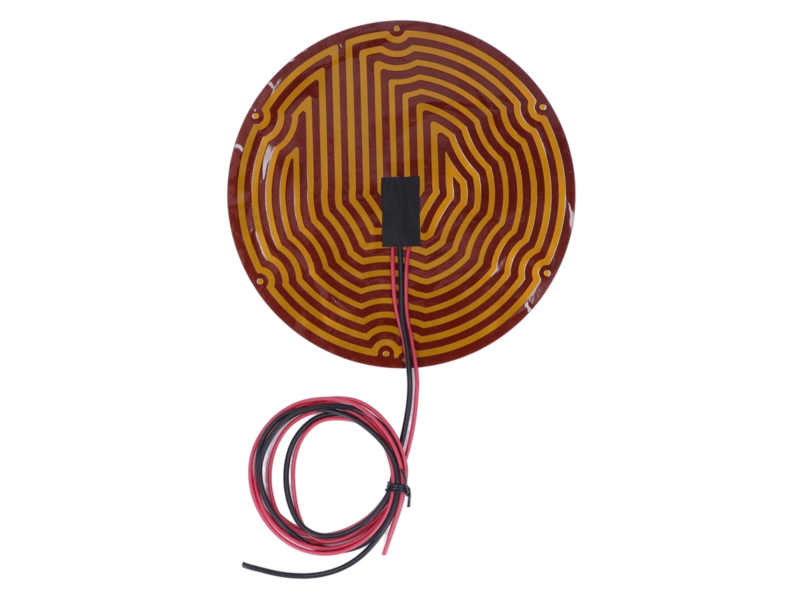 Pelicula Calefactora Pi De 220mm Para Impresora 3d, 12v 150w, Adhesivo Fuerte, Termistor 100k, Segura Y Rápida Calefacción