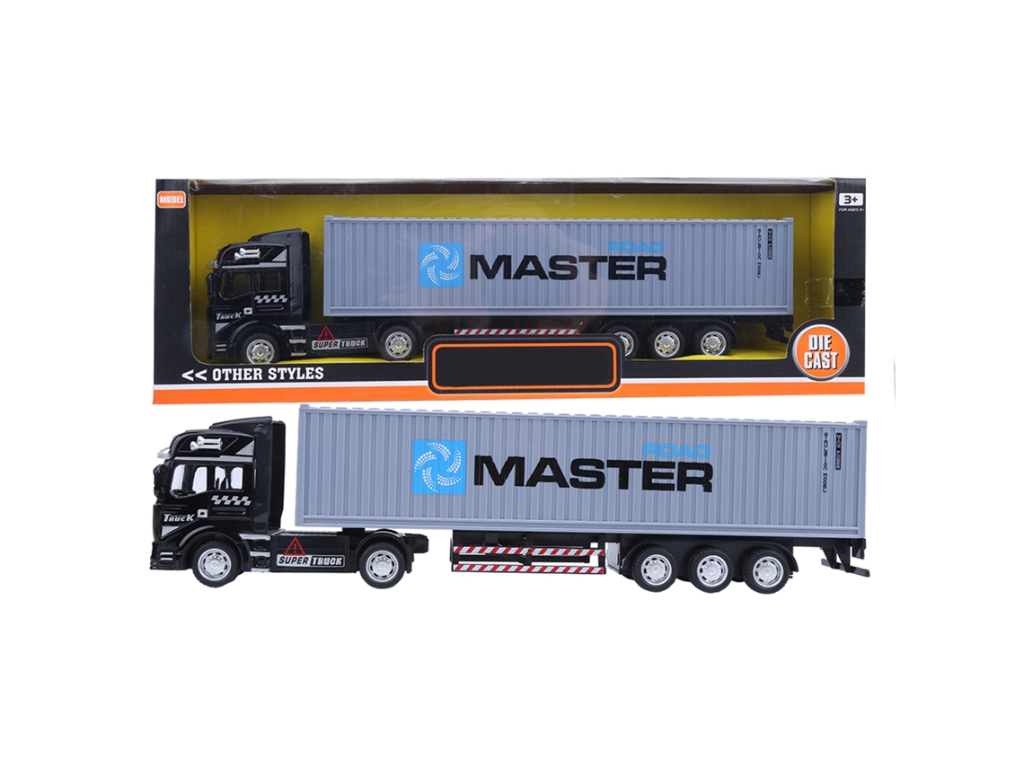 Mali modelo de Caminhão de Contêiner 1:48 Liga Altamente Simulado Brinquedo Carro Infantil