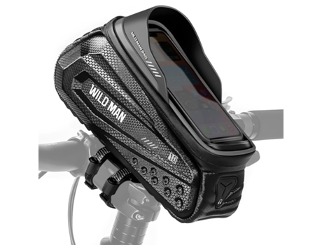 Bolsa para bicicleta WILDMAN ES10X impermeable de 1,2L con doble anilla táctil