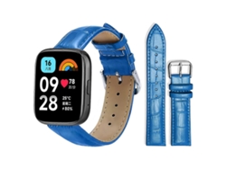 Pulsera de cuero con hebilla y textura de bambú Xdfind