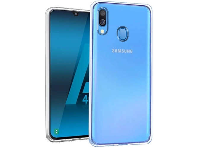 Carcasa Samsung Galaxy A40 WEPHONE ACCESORIOS Silicona Transparente