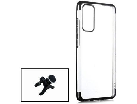 Kit Soporte y Funda Huawei P Smart 2021 PHONECARE Negro