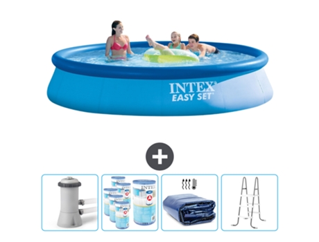 Piscina Insuflável INTEX 28142GN-CB95 (7290 L - 396x84cm)