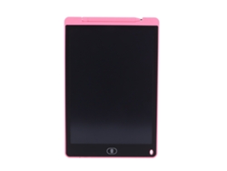 Pizarra Lcd De 12 Pulgadas Con Pantalla Flexible Y Lápiz Suave Para Que Los Niños Dibujen Y Escriban - Rosa