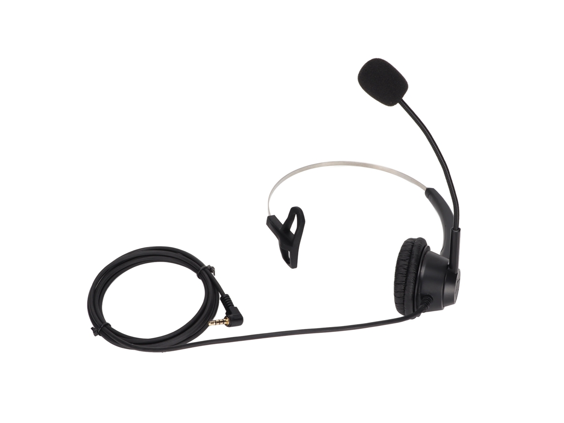 Auriculares Telefónicos H360-3.5 De 3,5 Mm Con Cancelación Ruido Y Micrófono Para Oficina, Centro
