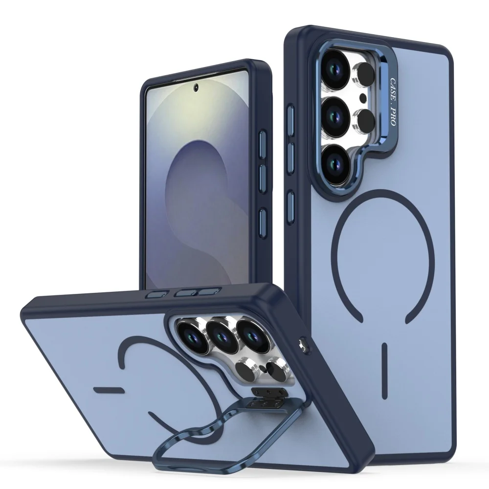 (galaxy A36, Azul) Funda Protectora Magnética Magsafe Para Samsung