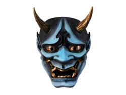 Ats-máscara De Cosplay De Halloween Japonesa De Resina Cara Demonio Fantasma Para Fiesta Decoración Escenario Interpretación