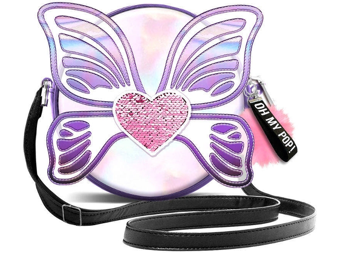 Bolsa KARACTERMANIA Oh My Pop Wings Morado (18x18x6cm)