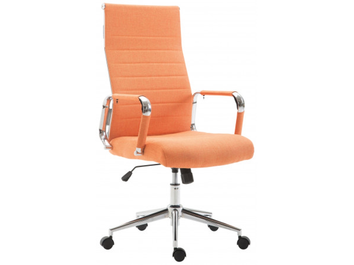 Silla de Escritorio DUDECOR (Acero - Naranja)