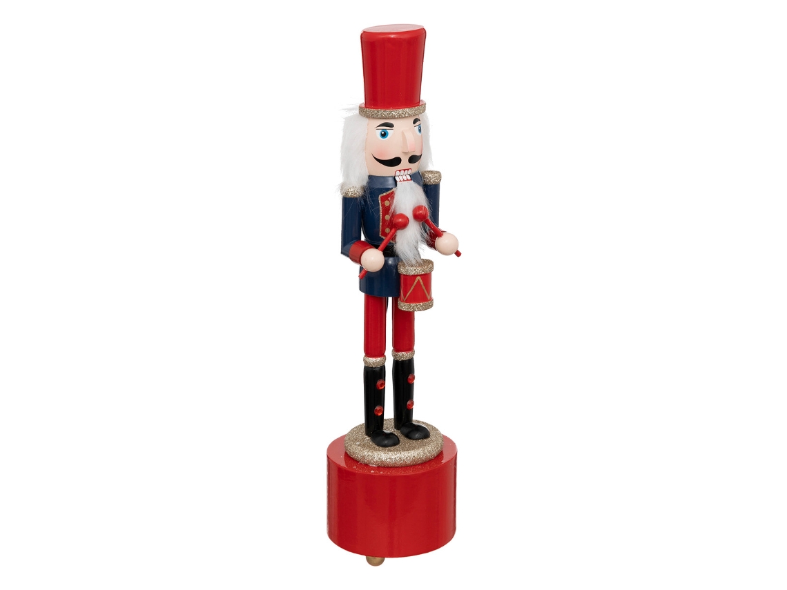 Cascanueces musical 30cm - FEERIC LIGHTS & CHRISTMAS