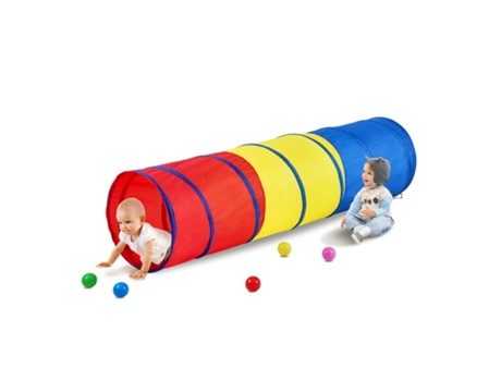 VEVOR Tienda de campaña túnel para Niños pequeños Mascotas multicolor