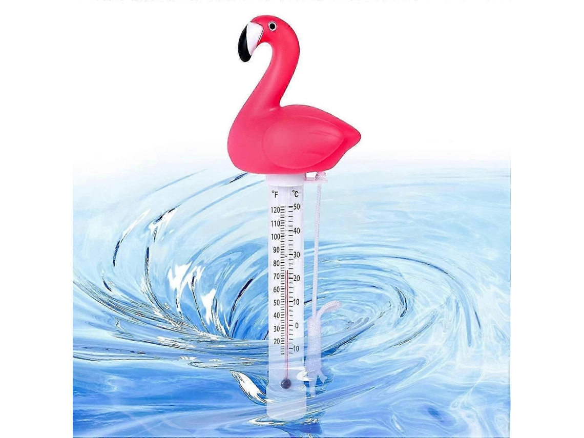Termómetro flotante para piscina, flotador con forma de animal, termómetro digital para piscina, flotadores de agua GOKOCO