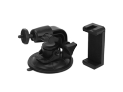 TRUYUETY Soporte para Cámara con Ventosa Potente para Coche, Soporte para Teléfono con Ventosa Grande de 9 cm para Cámaras de Acción y Smartphones