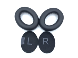 Almohadillas para auriculares Bose NC 700, espuma suave, color negro.
