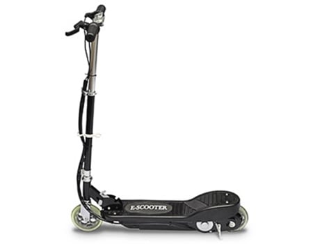 vidaXL Patinete eléctrico 120 W negro