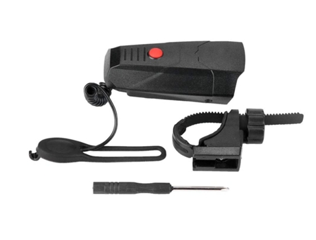 Timbre de bicicleta Anillo de manillar de bicicleta electrónico para bicicletas de carretera y ciclismo Alarma de ciclismo Bocina de sonido - Negro...