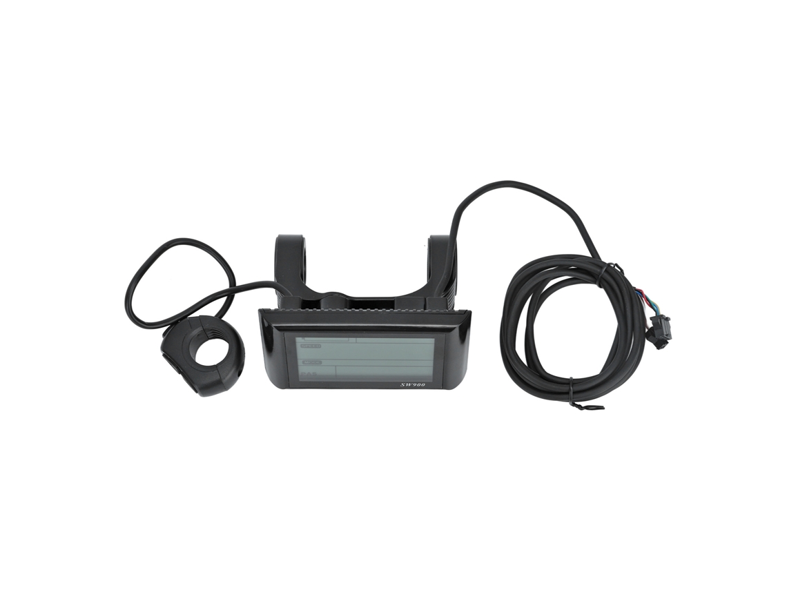 2026-pantalla Lcd De Bicicleta Eléctrica Sw900 24v 36v 48v 60v Impermeable Panel De Control Para Scooter Eléctrico