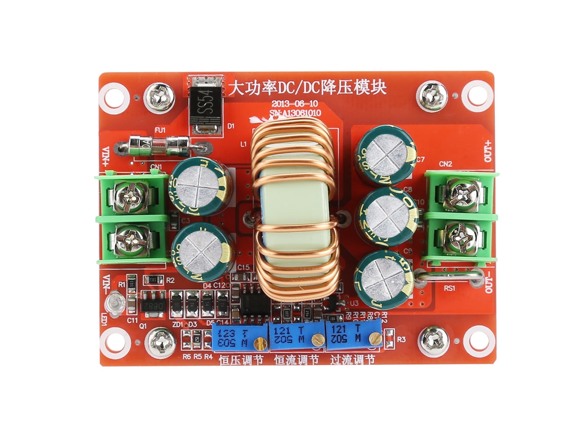 Módulo Convertidor Reductor Cc-cc Ajustable De 4,5-32 V A 1-30 V 12 A