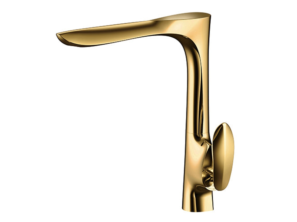 Grifo De Lavabo Con Repisa 02916g De Latón Doré Colección Scamandre