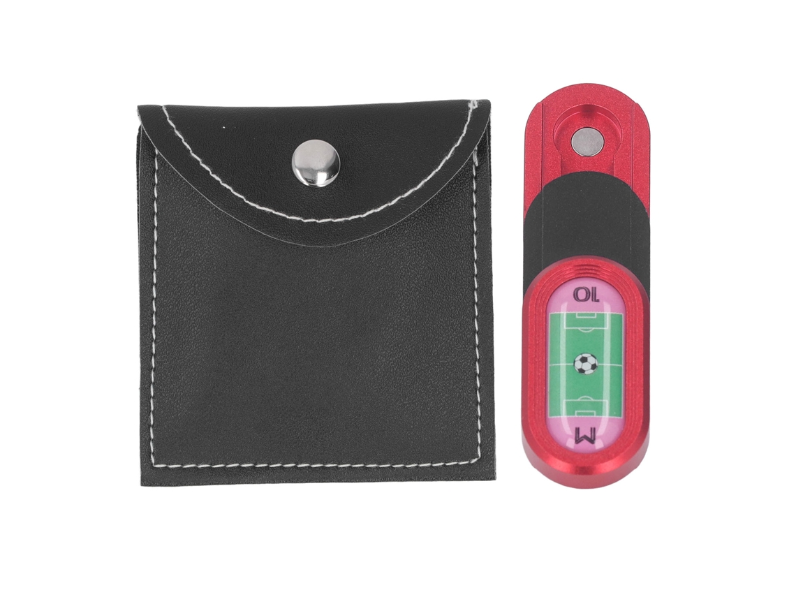 Ats-juguete Deslizante De Tarjeta Empujable De 3 Capas Con Patsrón De Campo De Fútbol, Aleación De Aluminio, Estres Reducido, Magnético Y Háptico, Rojo