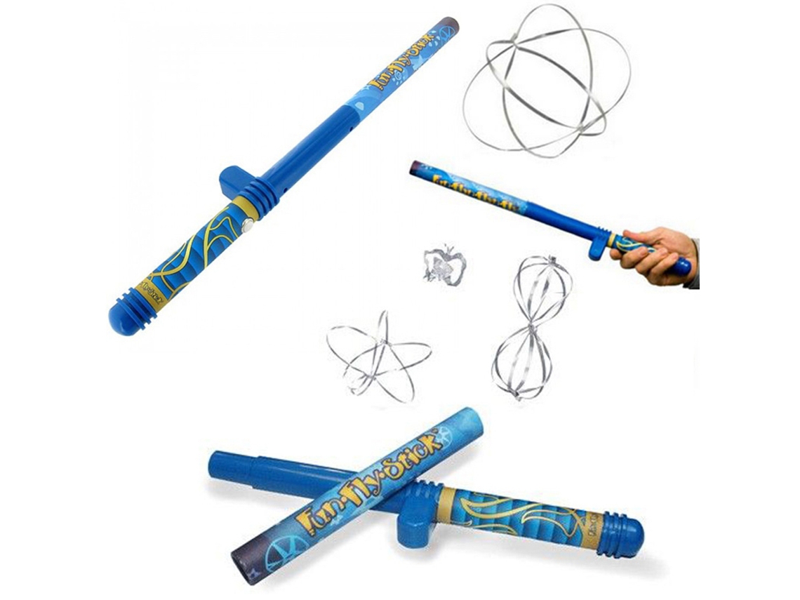 Ats-kit De Ciencia De Varilla Eléctrica Estática Fun Fly Stick Juguetes Educatsivos Varilla De Levitación Con 10 Formas Voladoras