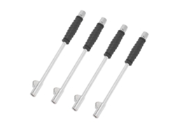 4 Conectores De Aire Npt Hembra De Dos Cabezales De 1/4 De Pulgada Para Coche, Motocicleta Y Bicicleta.