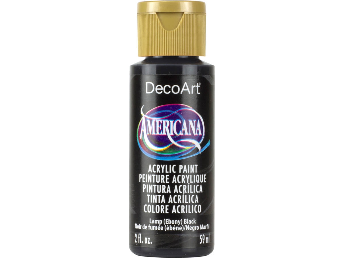 Pintura Acrílico AMERICANA Negro Oscuro (59 ml)