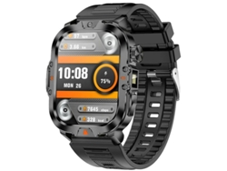 Reloj inteligente con Bluetooth, llamadas, diseño impermeable para exteriores, seguimiento deportivo, monitorización de frecuencia cardíaca, Yizhood