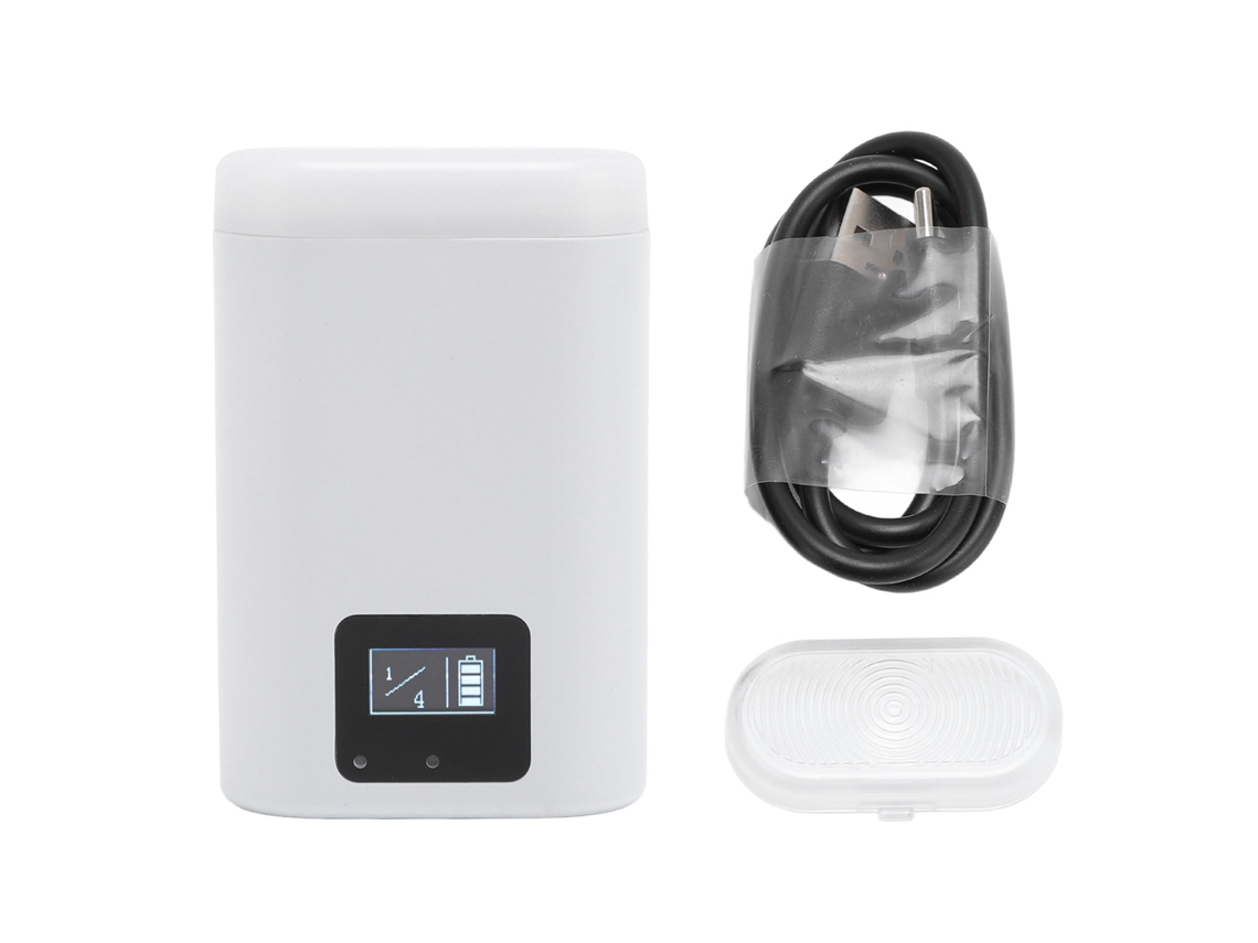 Flash para cámara con zapata, universal, brillo ajustable, recargable, 5600k