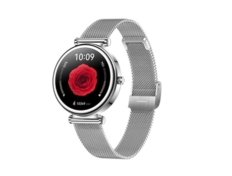 Reloj inteligente para mujeres, reloj de fitness de 1,27” con llamadas Bluetooth, monitor de frecuencia cardíaca, sueño, SpO2 y estrés, más de 110 ...